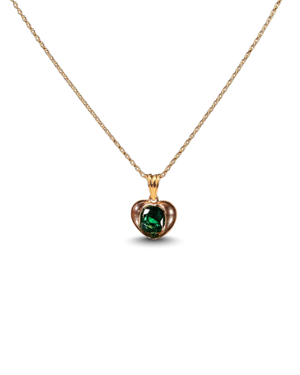 Green Heart Pendant