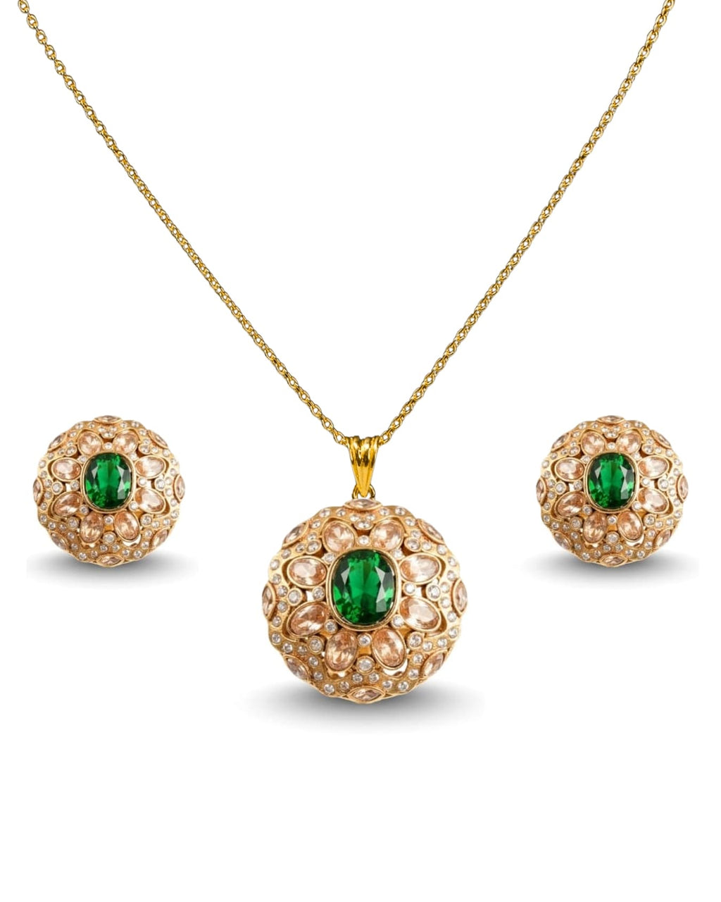 Emerald Crown Set