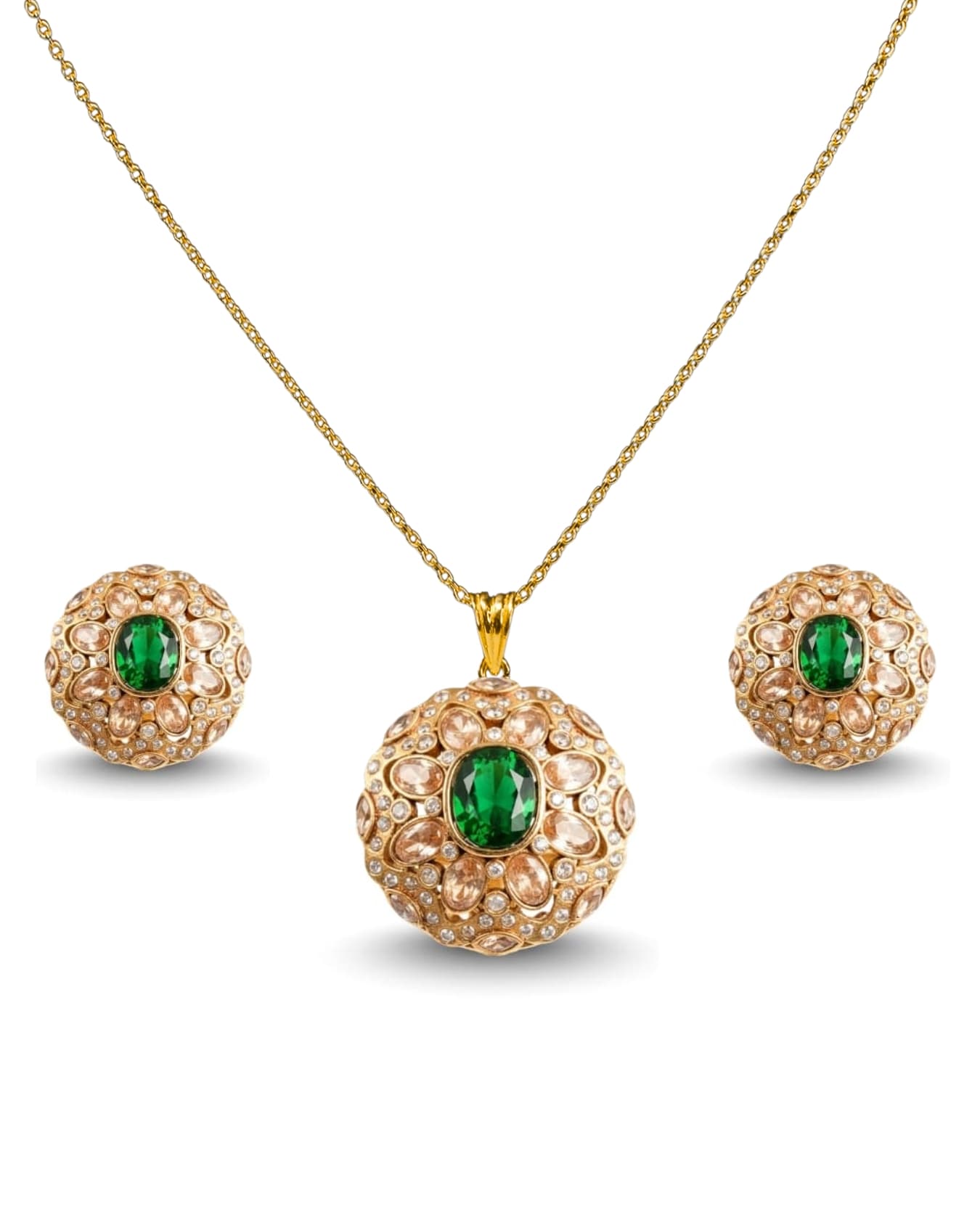 Emerald Crown Set