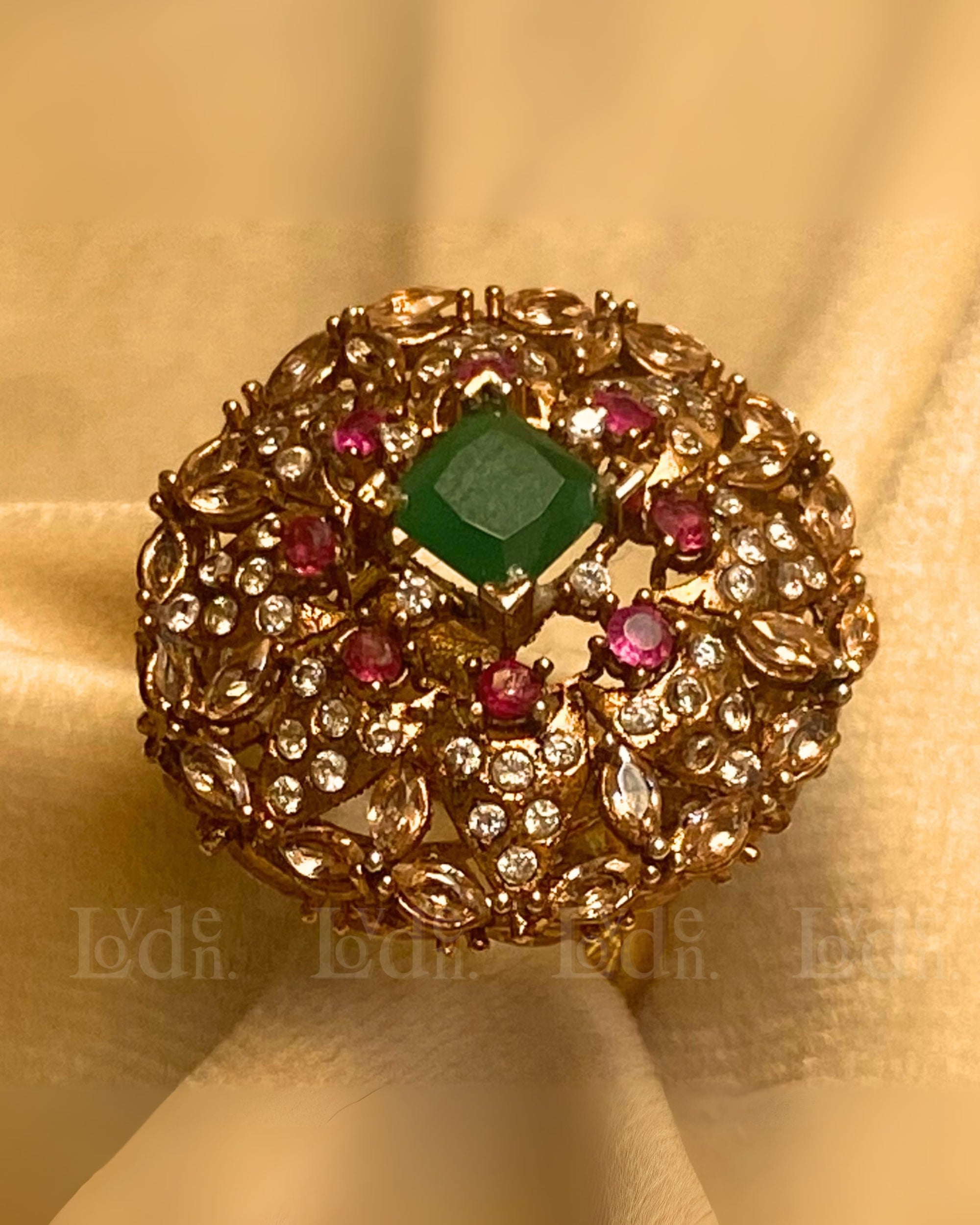 Green Emerald Ring