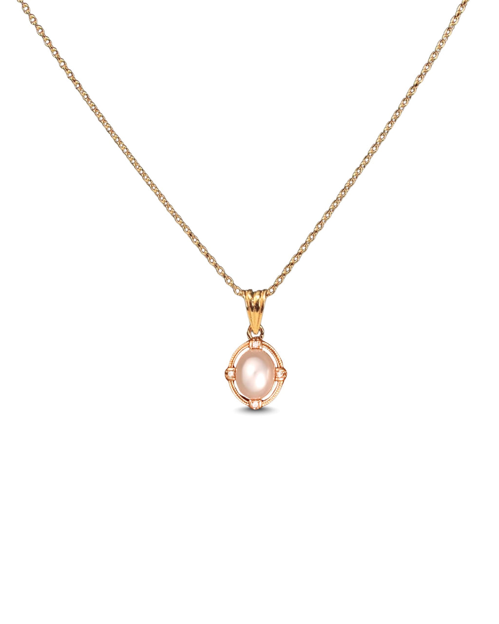 Oval Crown Pendant