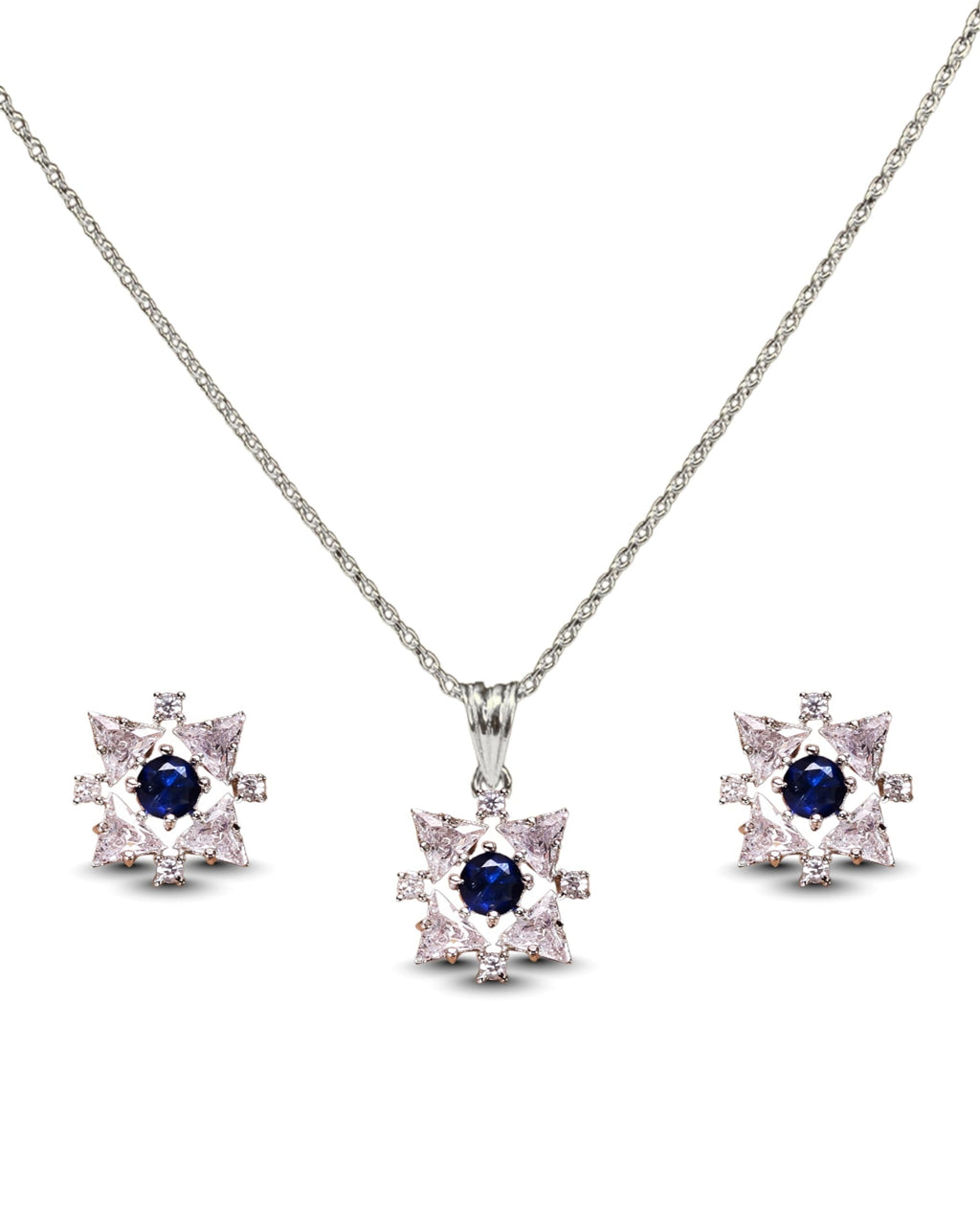 Blue Poker Set