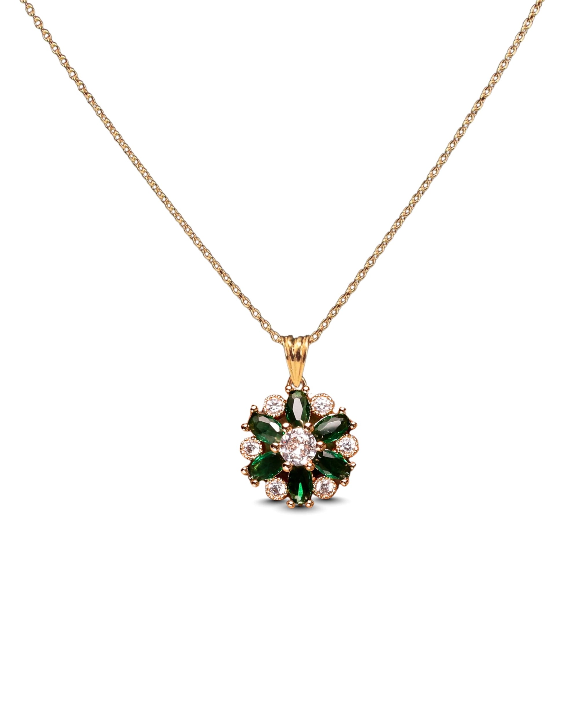 Emerald Star Pendant