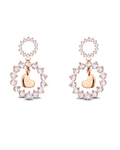 Aurora Heart Earrings