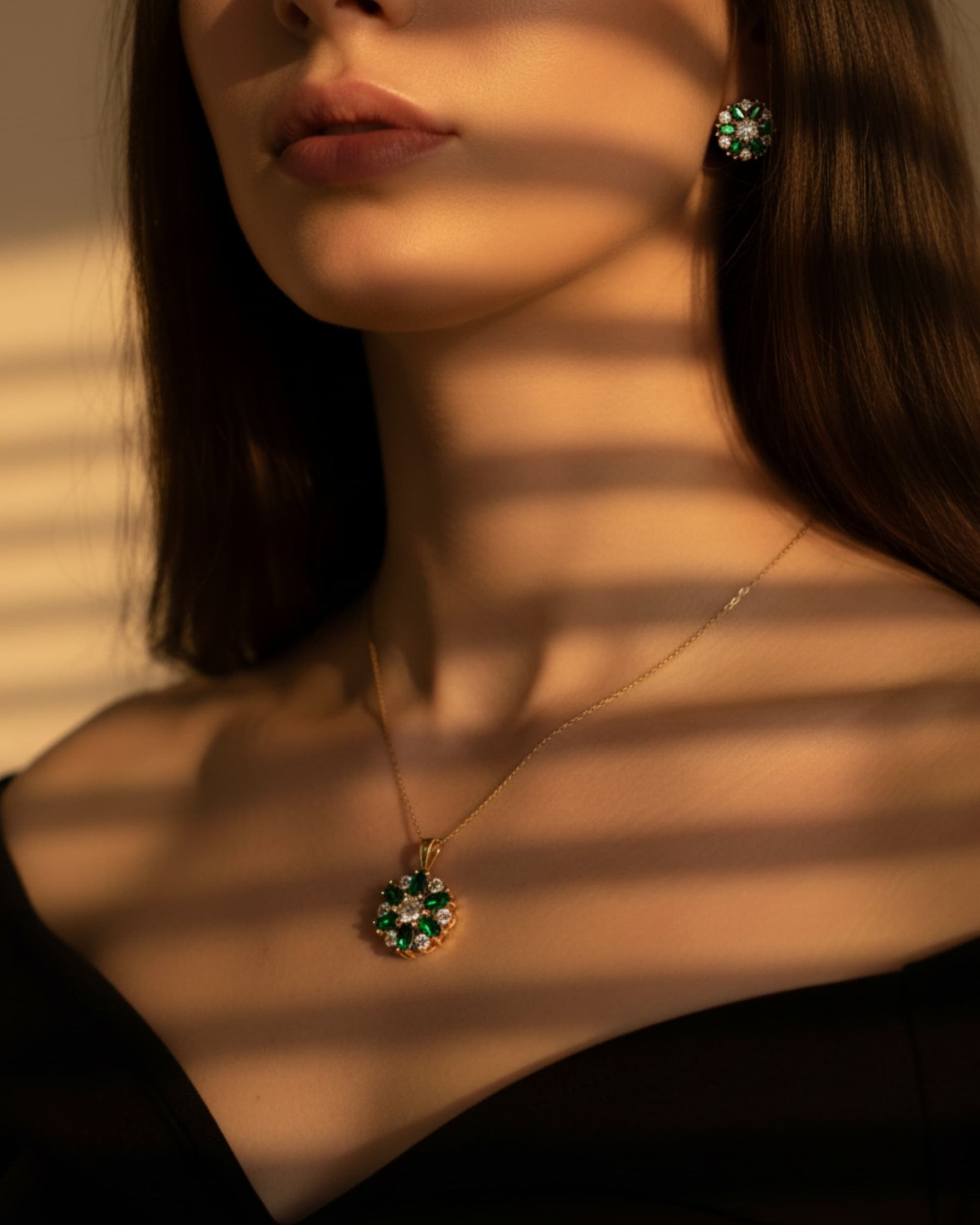 Emerald Star Set
