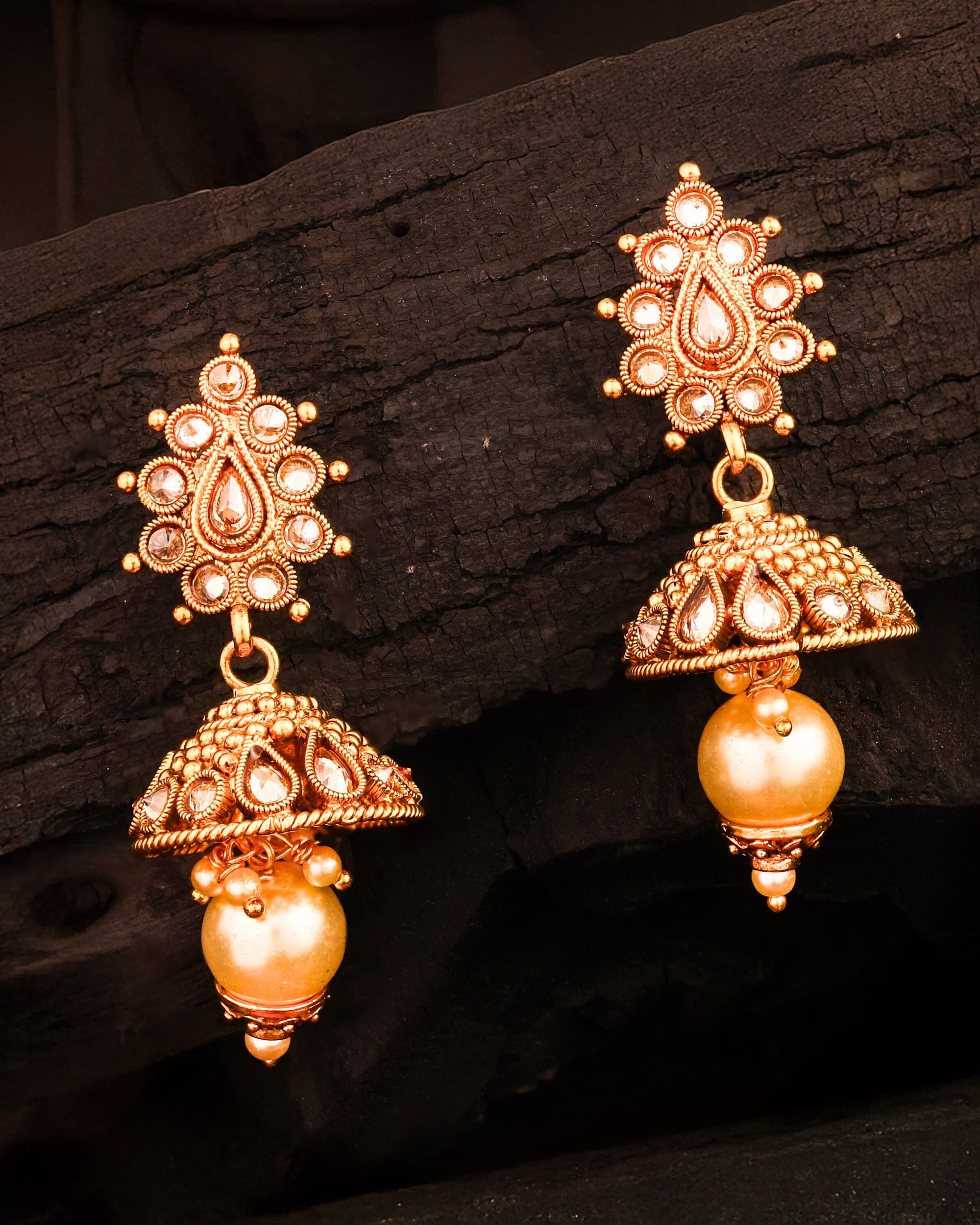 Gold Jhumka