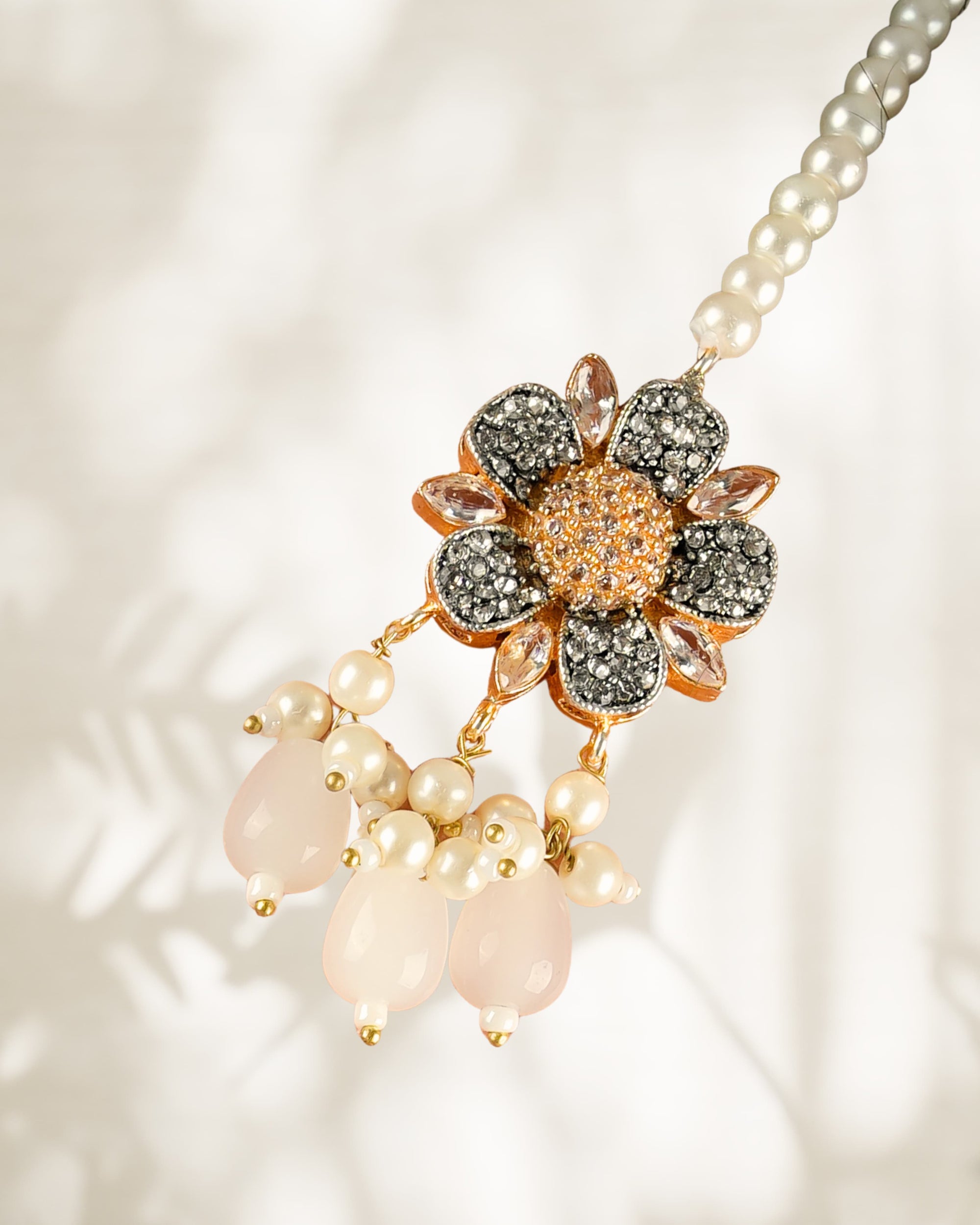 Gul Bahar Choker Set with Tika