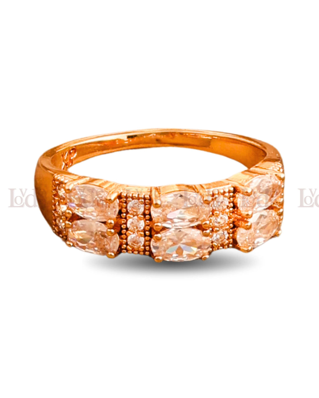 Zircon Cluster Ring