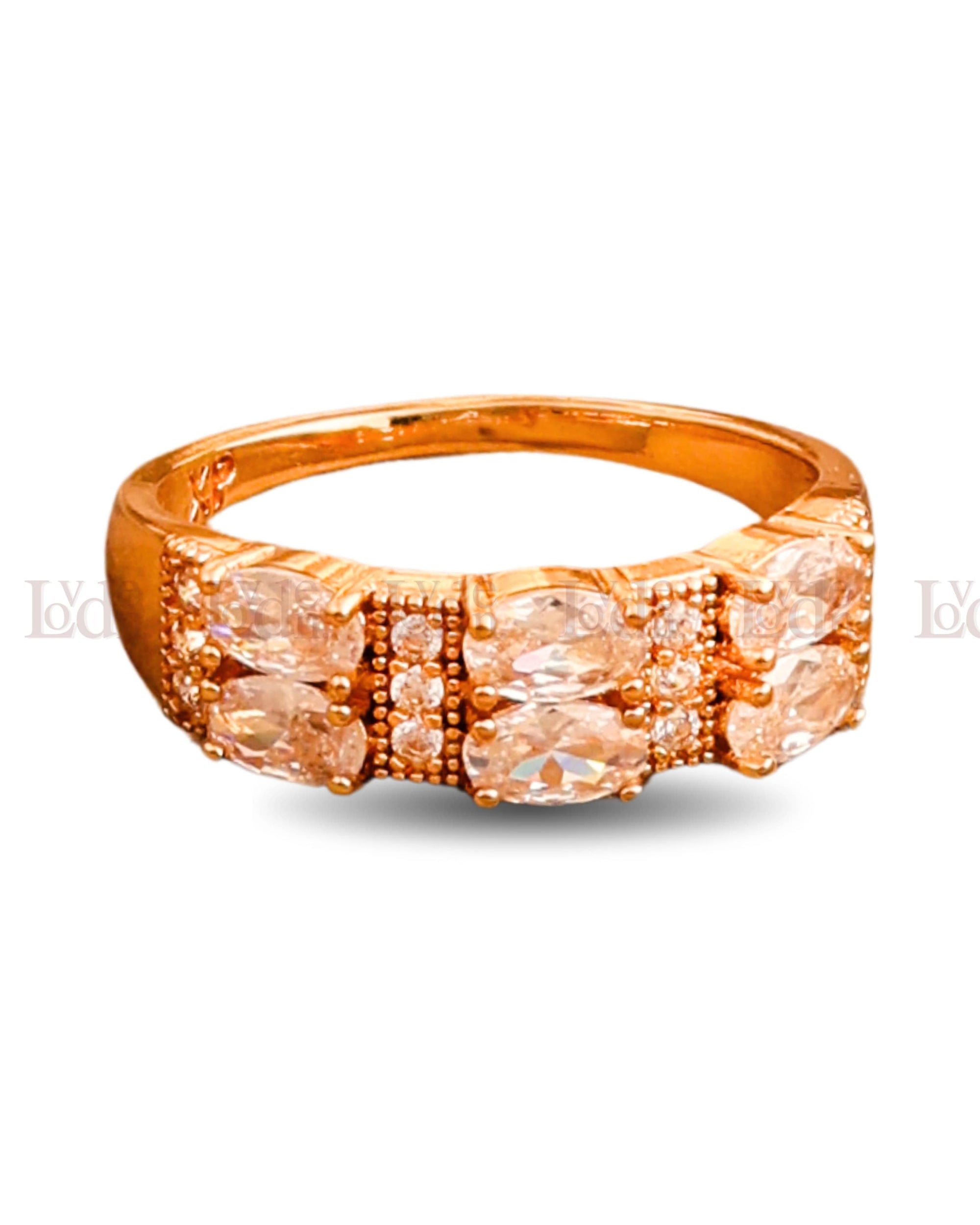 Zircon Cluster Ring