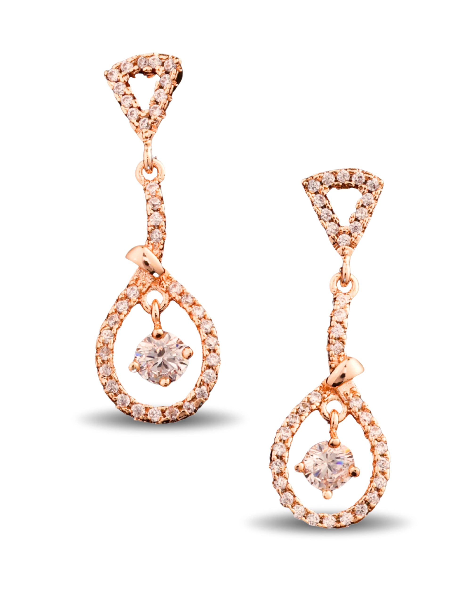 Dangle Locket Set Zircon