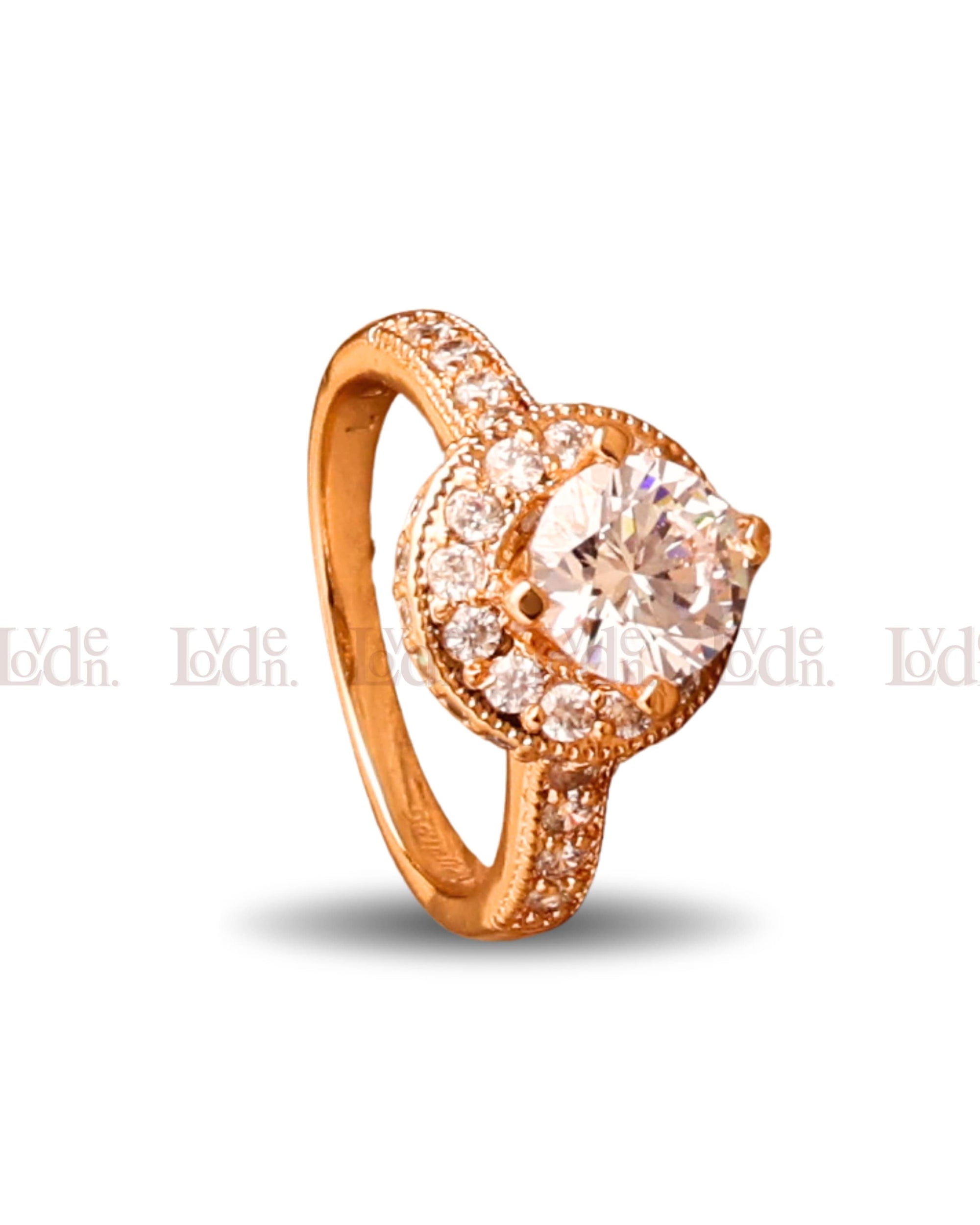 Solitaire Zircon Ring