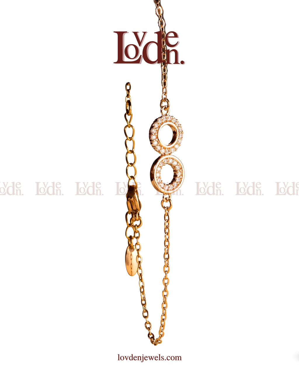 Minimal Zircon Chain Bracelet