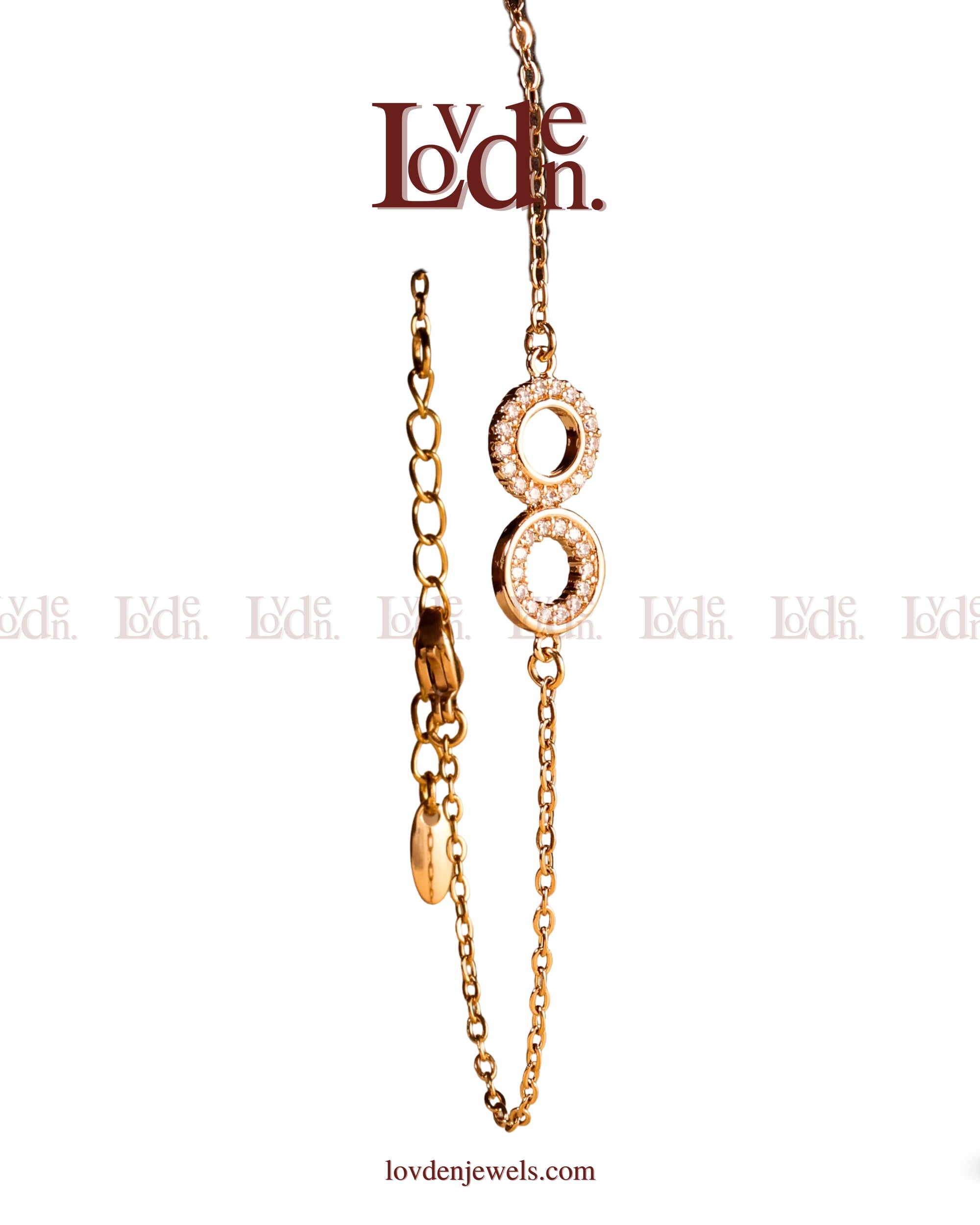 Minimal Zircon Chain Bracelet