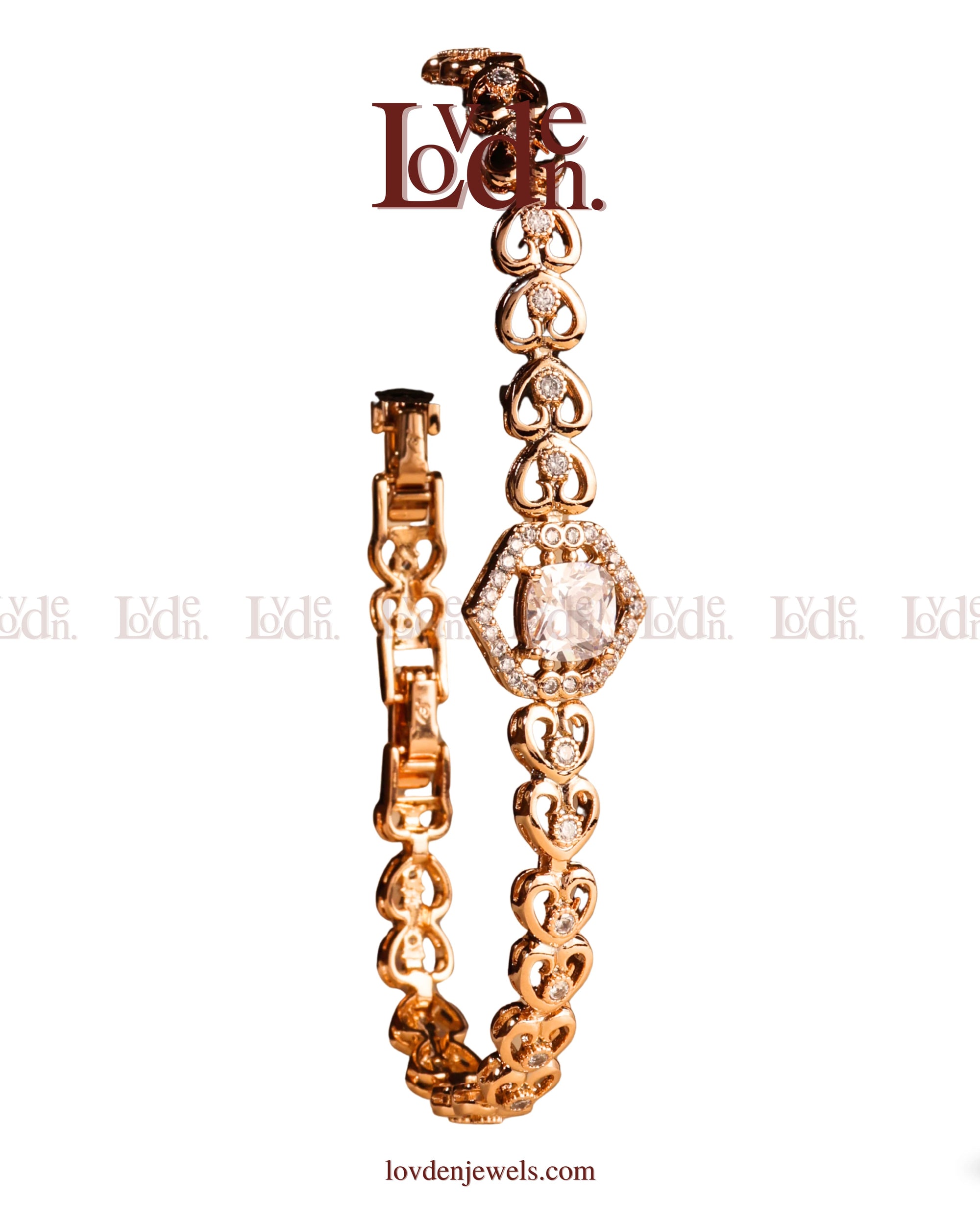 Zircon Bracelet Center Stone