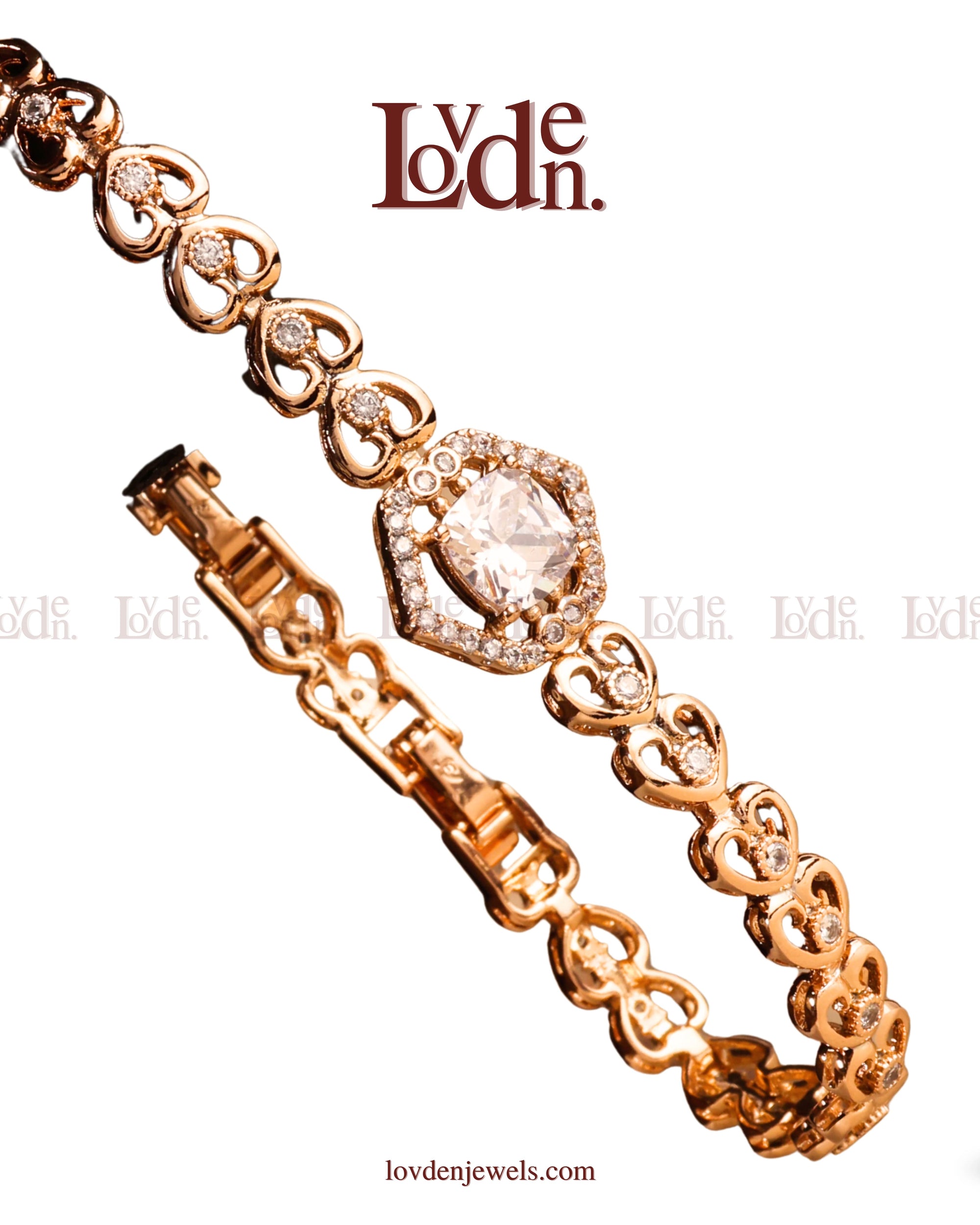 Zircon Bracelet Center Stone