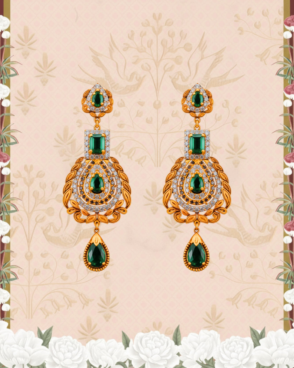 Nazia Fleur Necklace Set