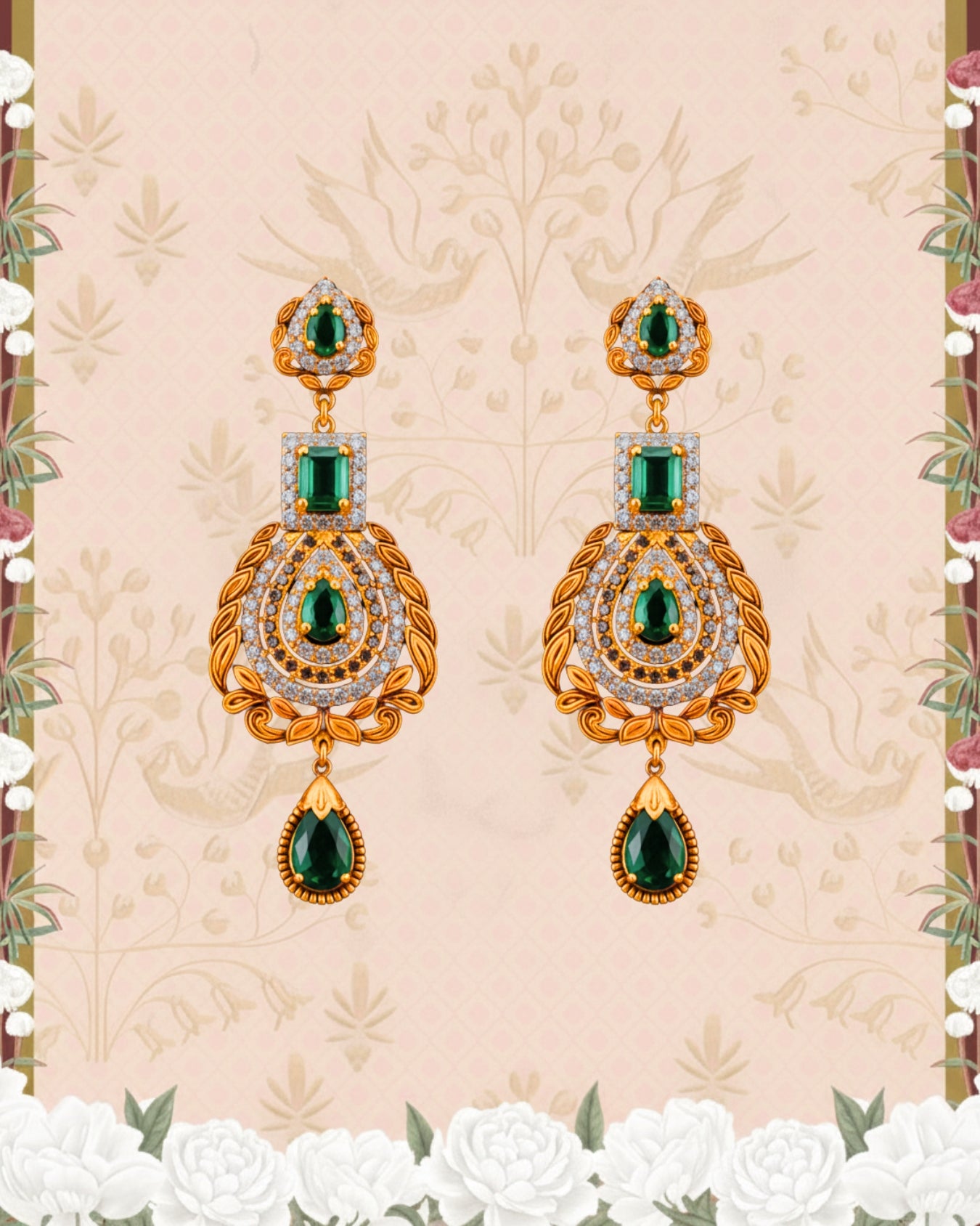 Nazia Fleur Necklace Set