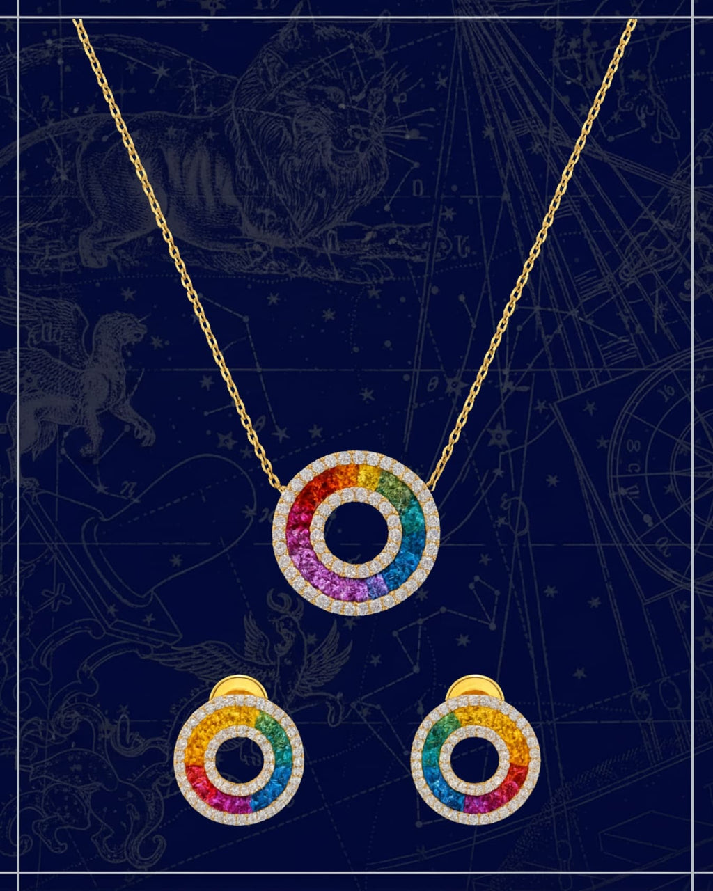 Arcoris Pendant Necklace Set