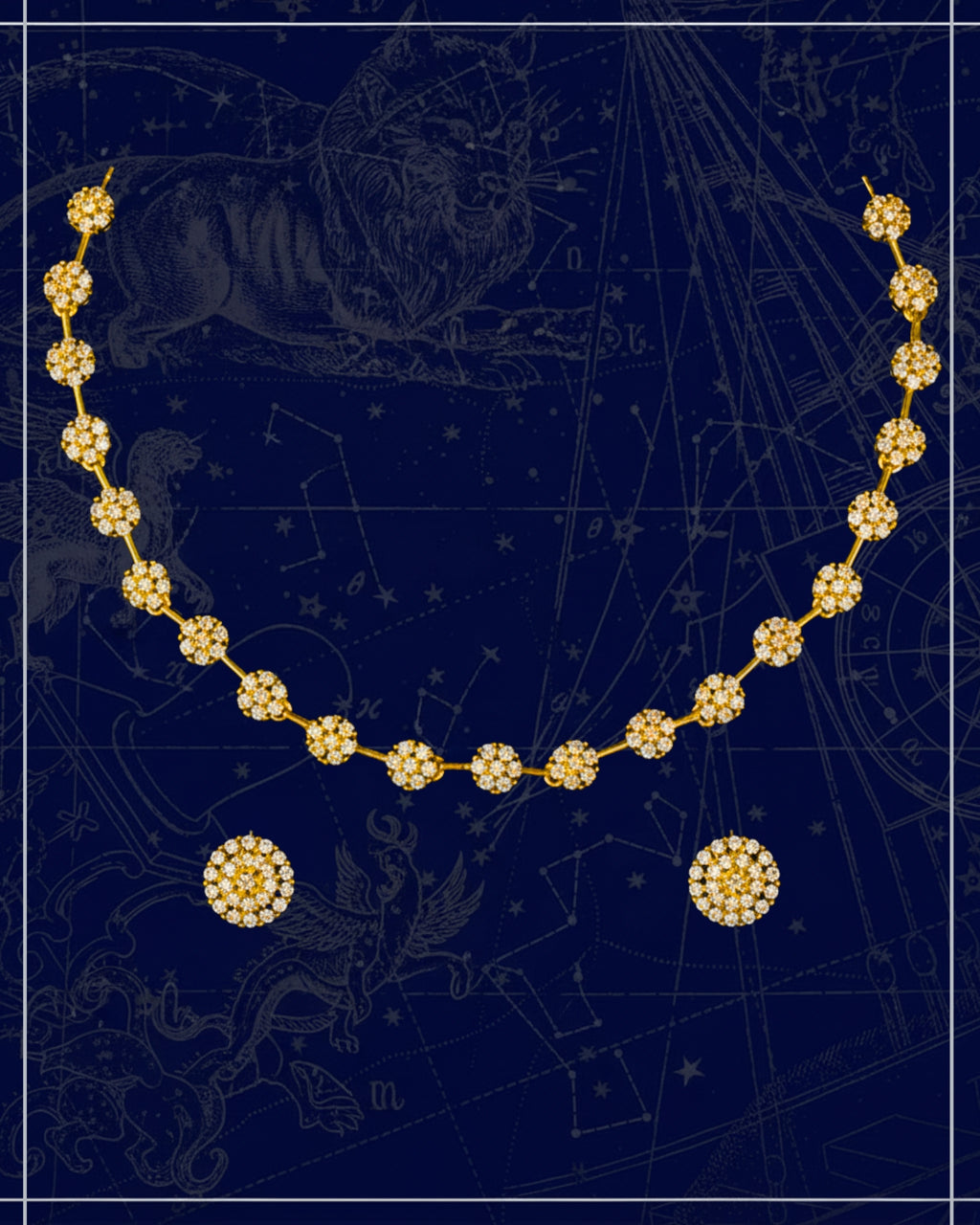 Sahra Bloom Necklace Set