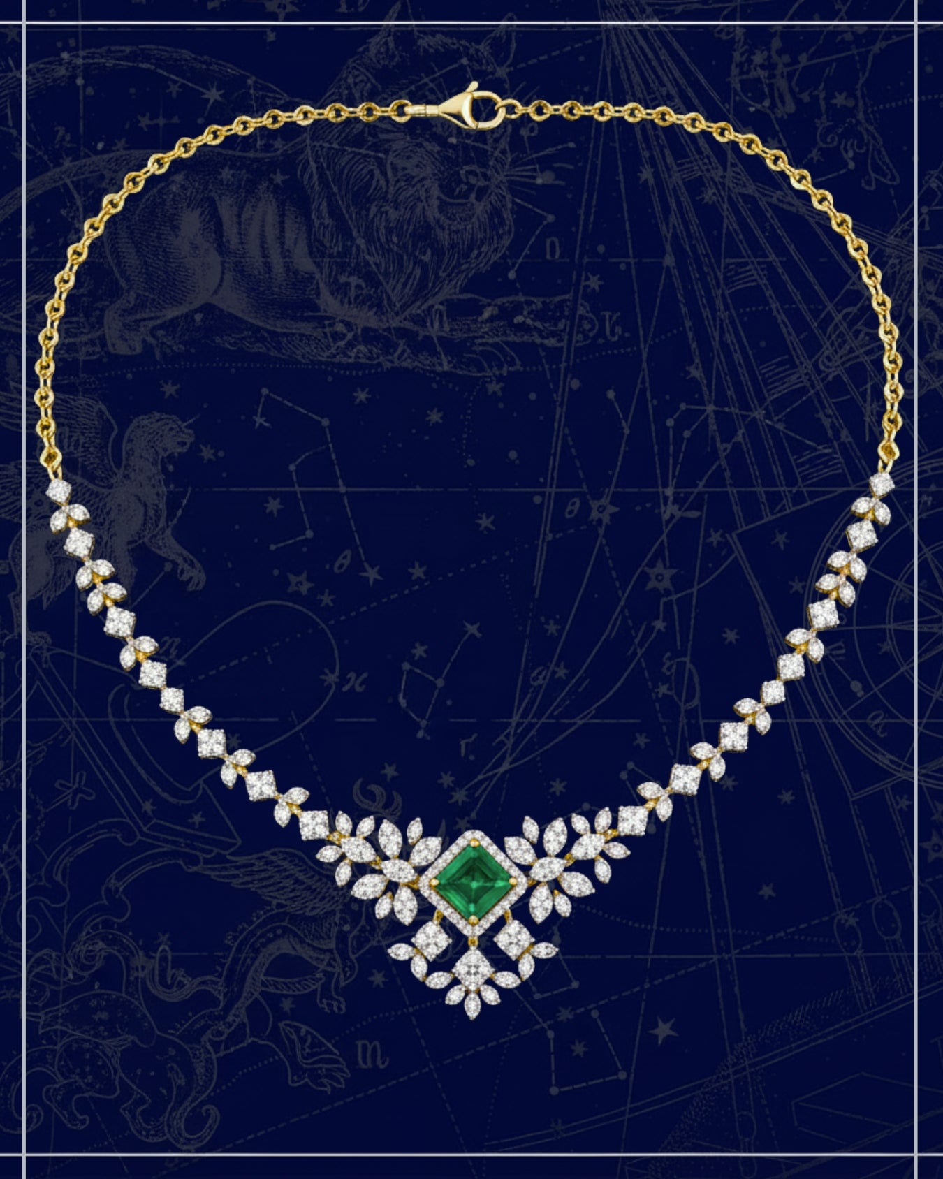 Noire Lune Necklace Set