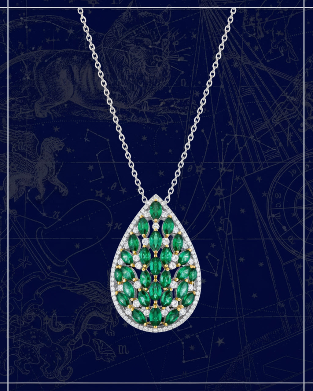 Zaraya Pendant Necklace Set