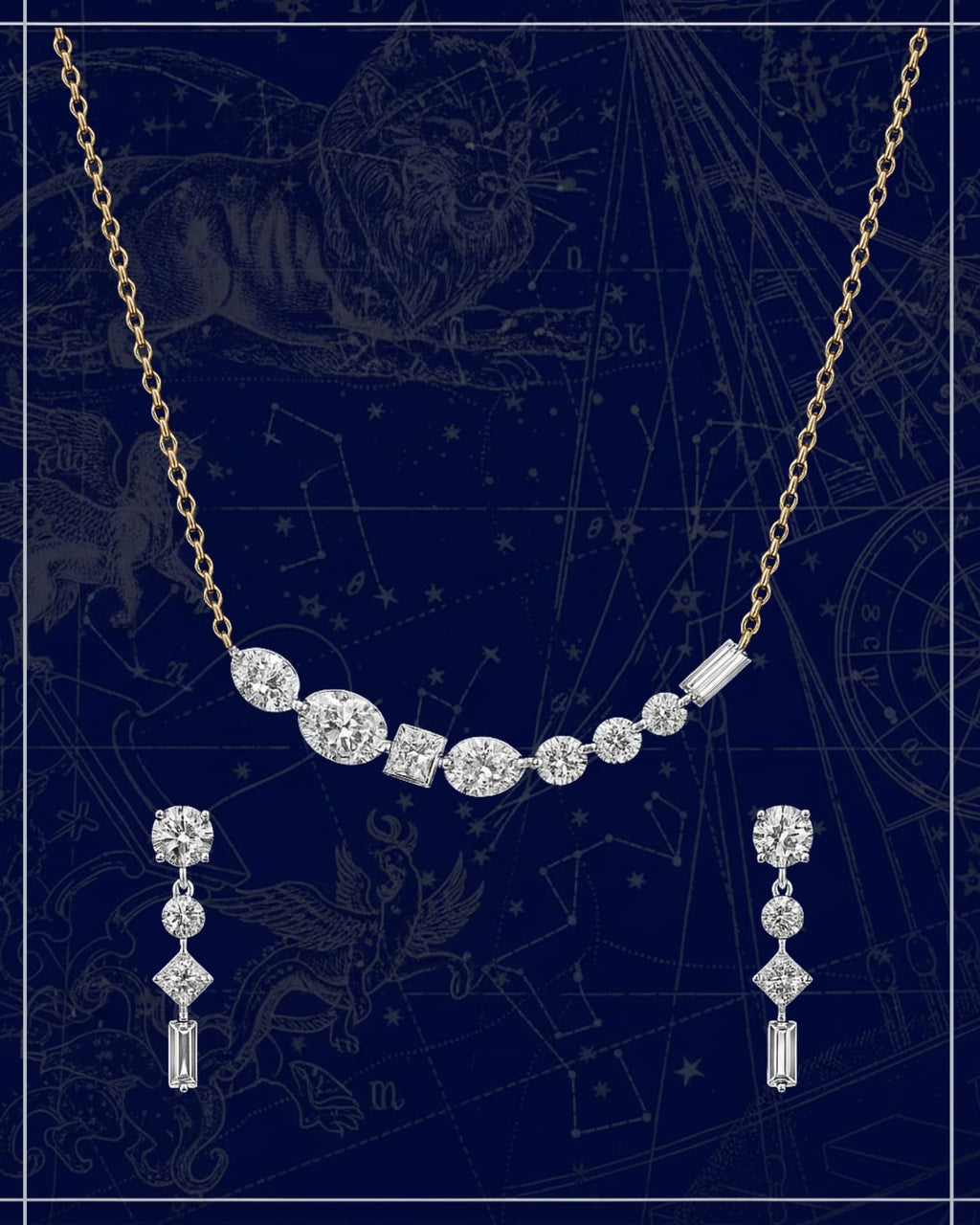 Zircon Chrome Necklace