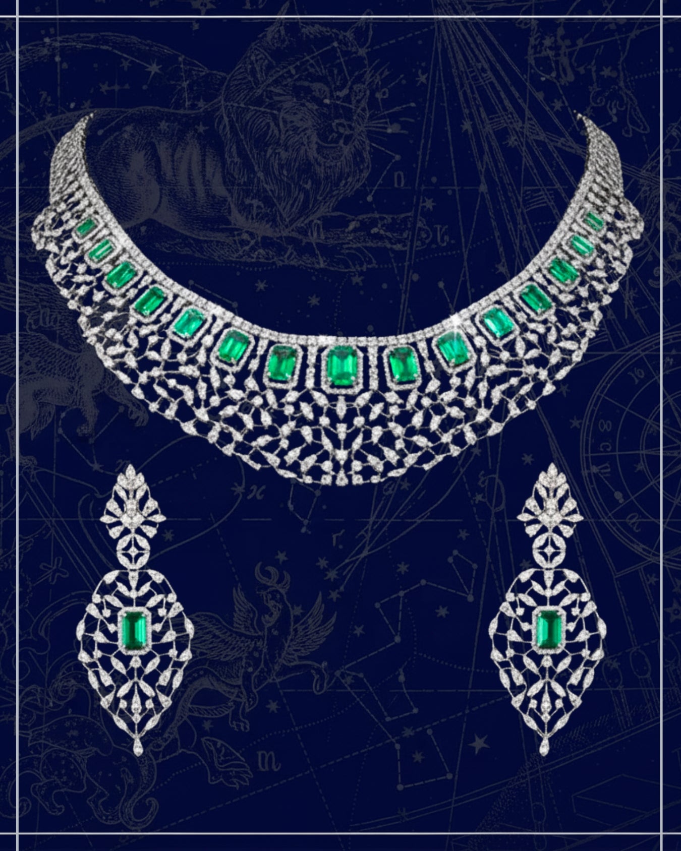 Olivé Dusk Necklace Set