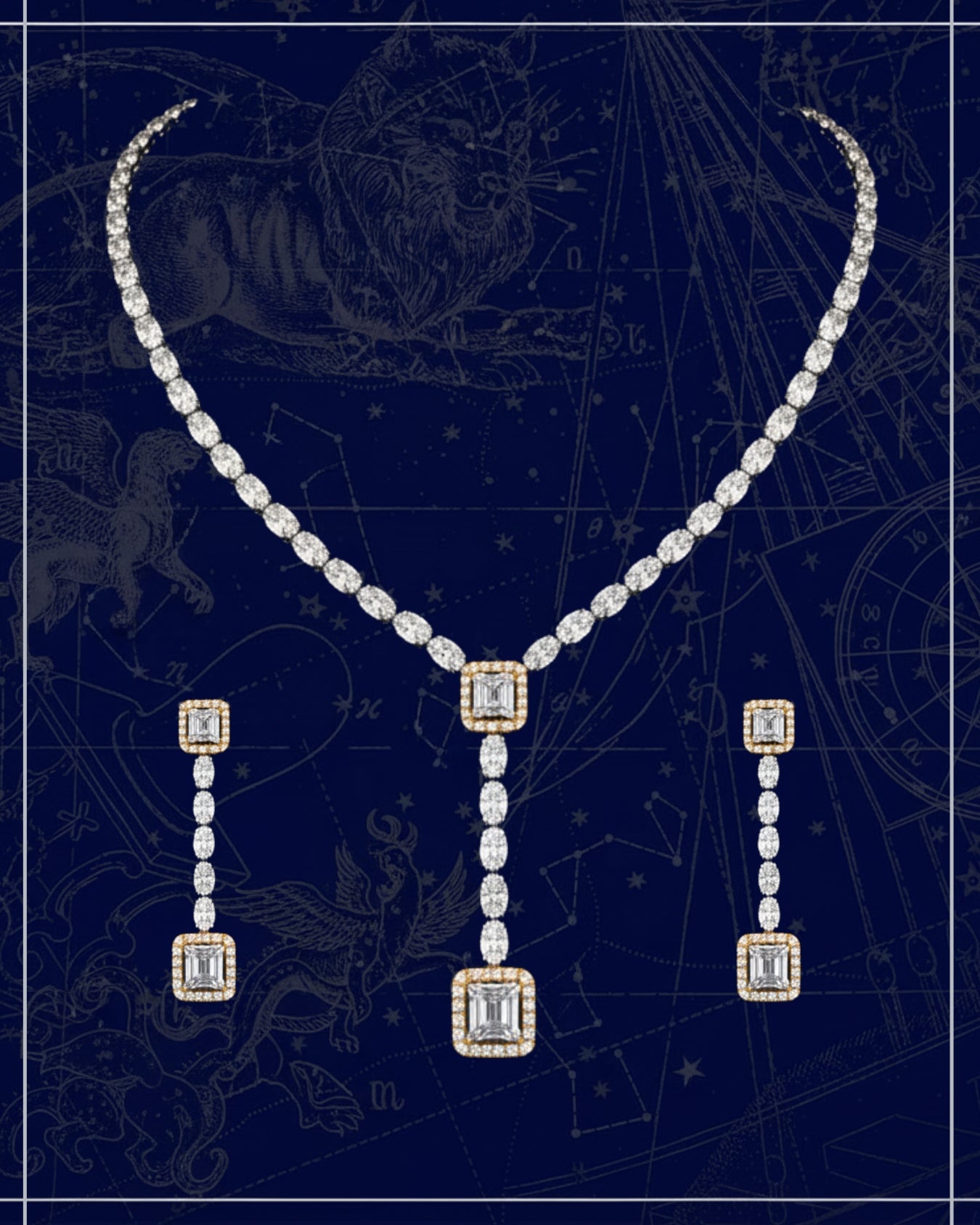 Rosaé Dawn Necklace Set