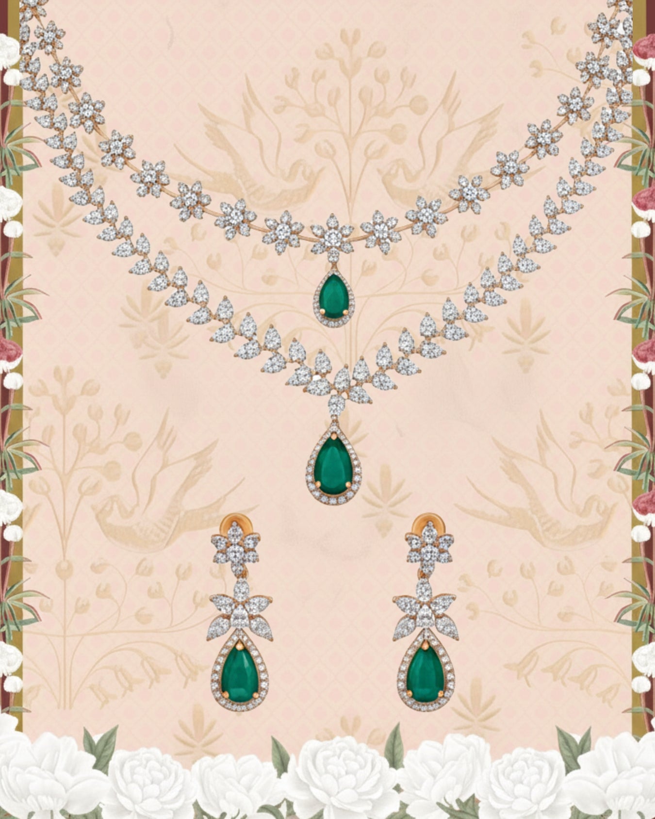 Nerai Loop Necklace Set