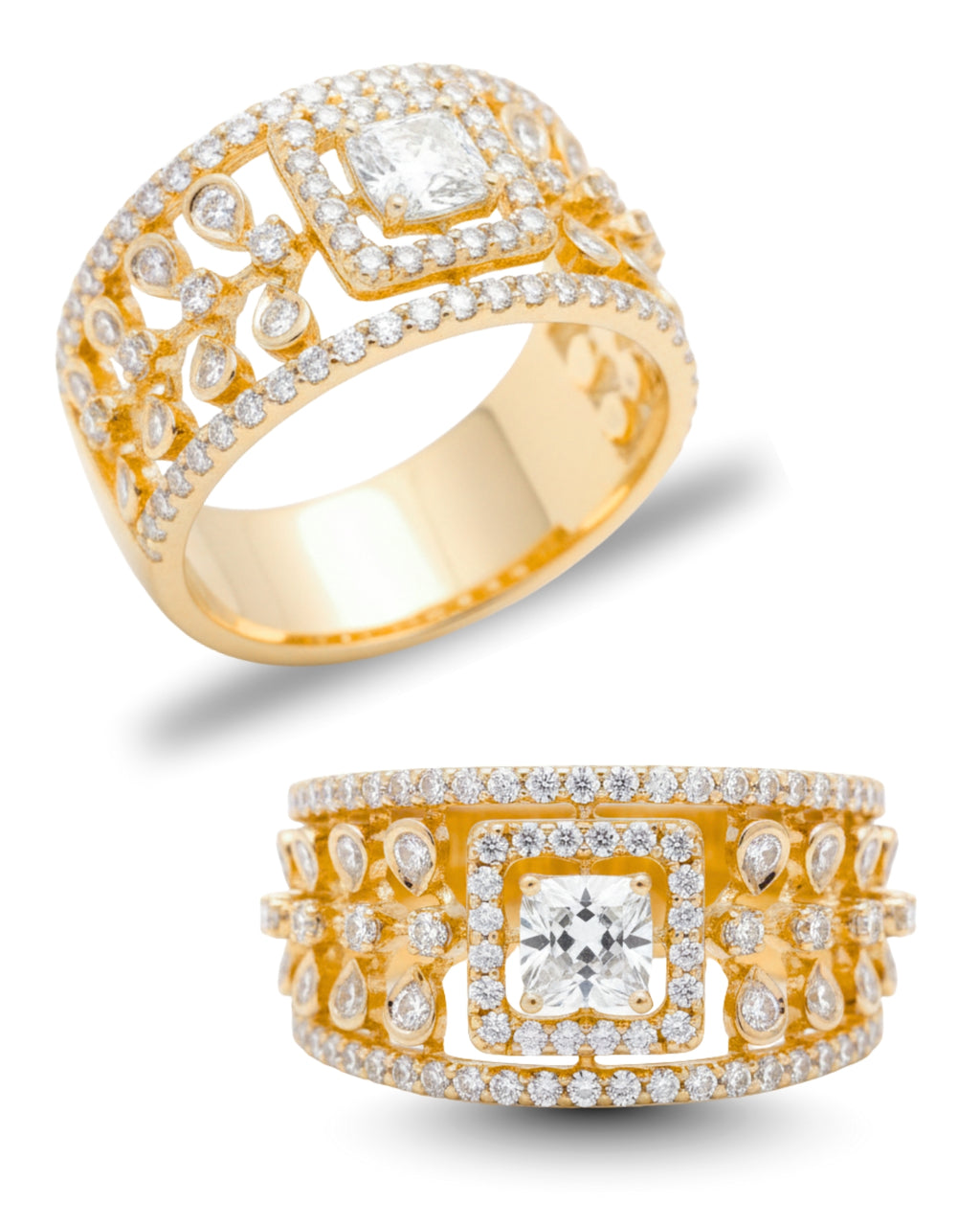Celeste Crown Ring