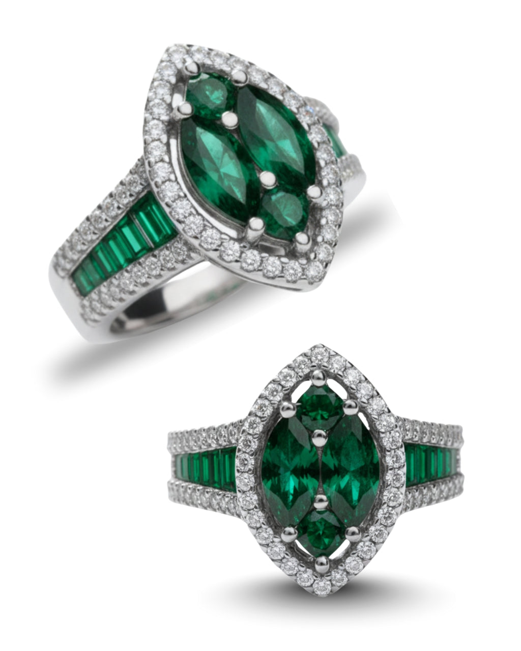 Emerald Trace Ring