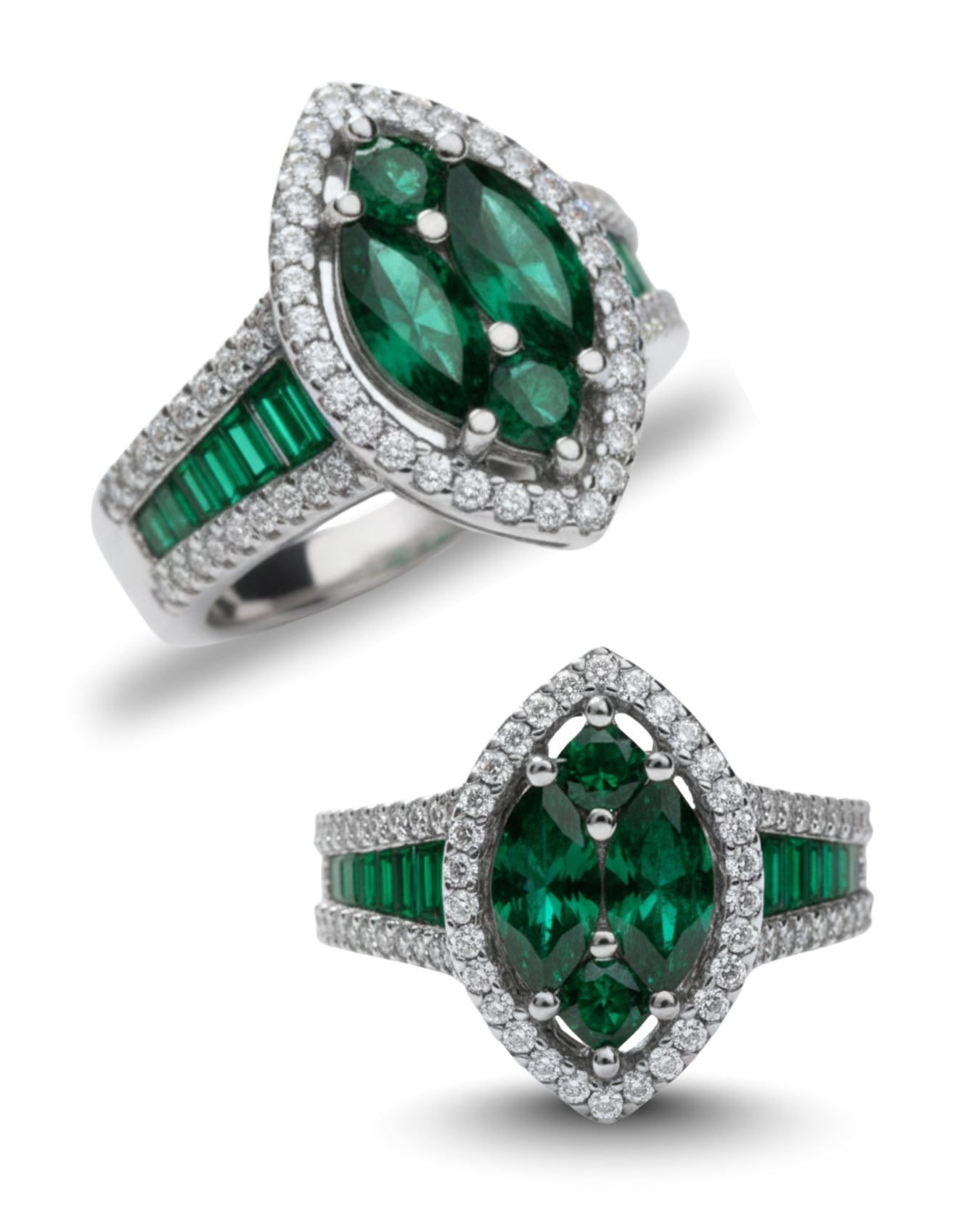 Emerald Trace Ring