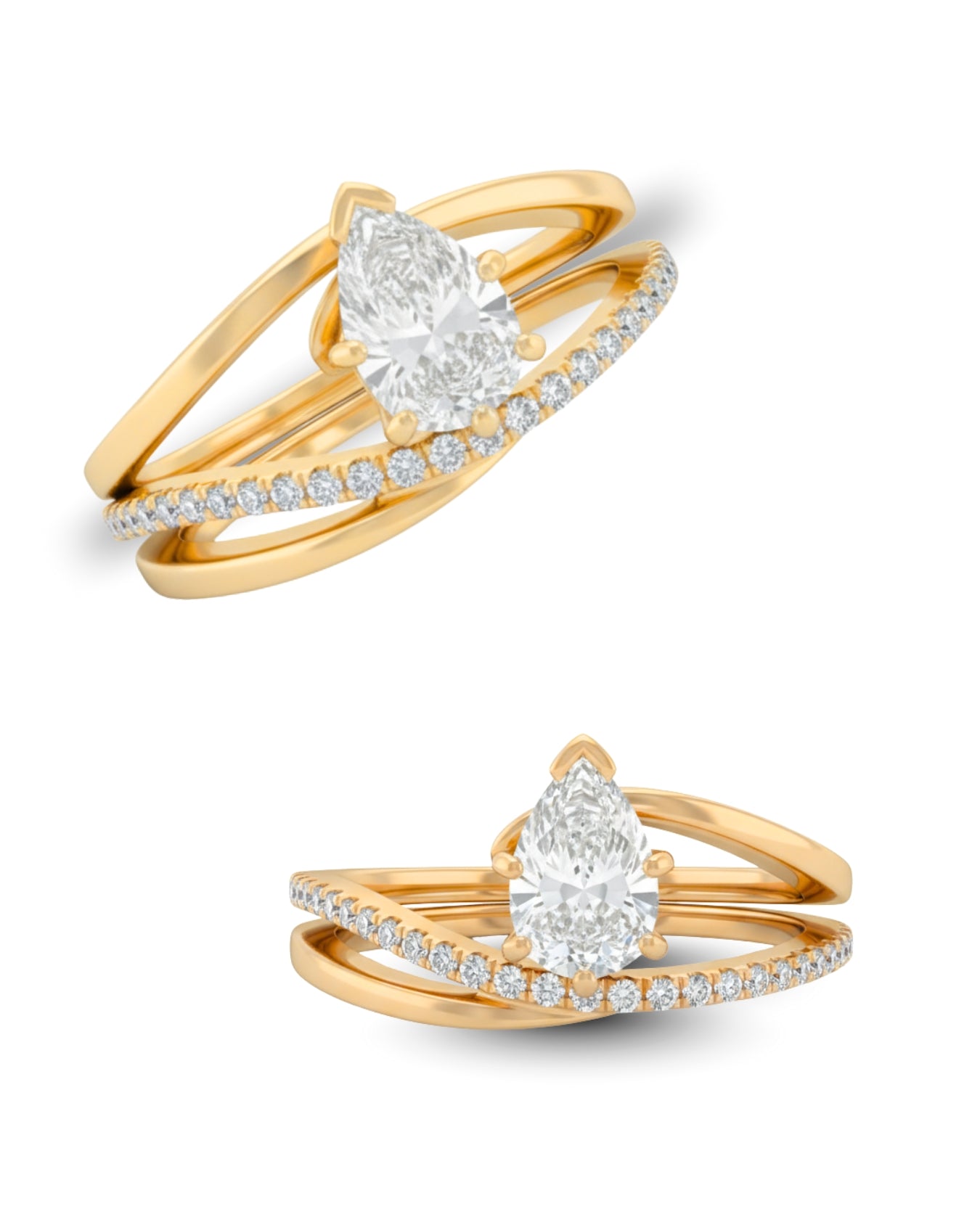 Radiant Poise Ring