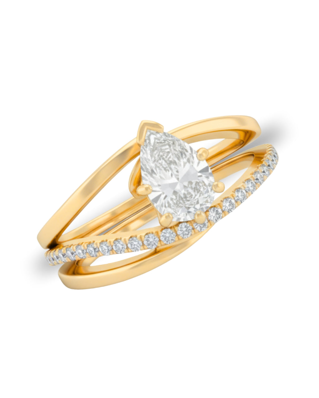 Radiant Poise Ring