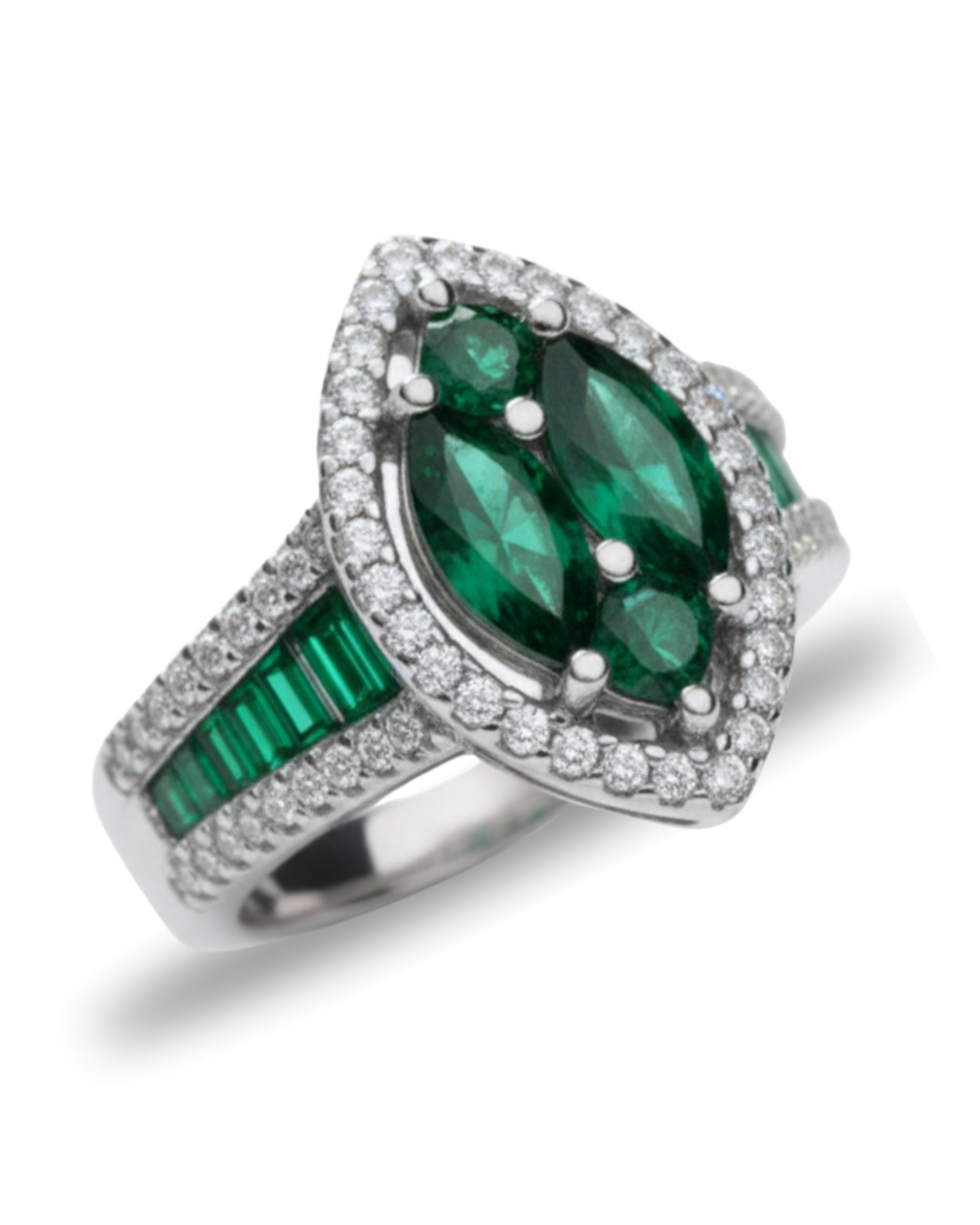 Emerald Trace Ring