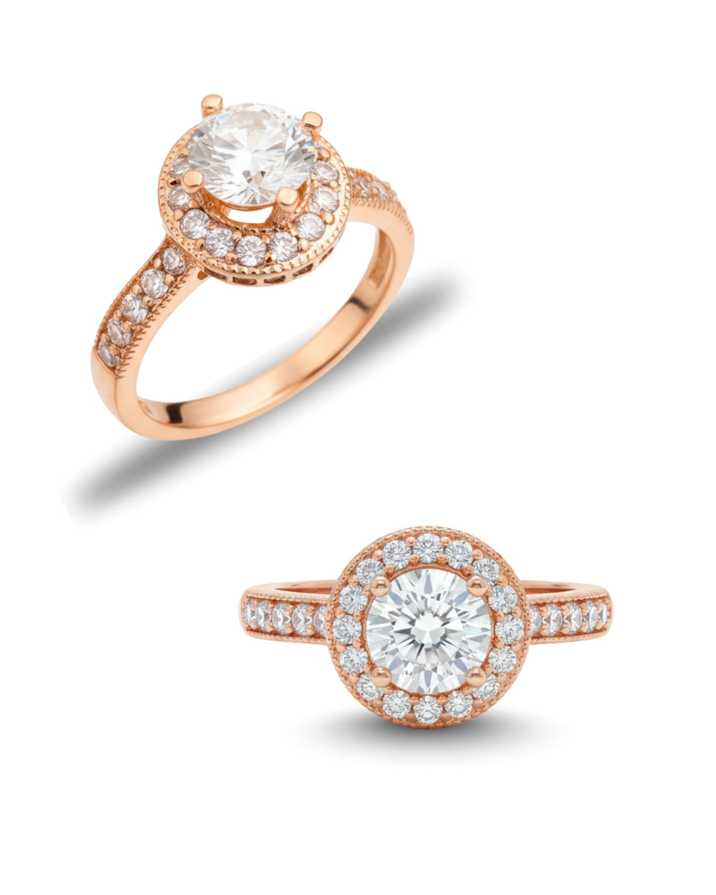 Solitaire Zircon Ring